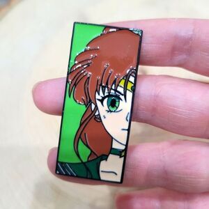 2/$20 Brand New Sailor Jupiter Rectangular Pin Brooch